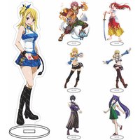 16CM Anime FAIRY TAIL Acrylic Figure Stand Model Cosplay Characters Ornament Accessories Goods Collection Gifts