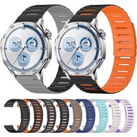 20mm 22mm Magnetic Band For Huawei Watch GT 6 Pro GT6 GT5 GT4 GT3 GT2 Silicone Bracelet Sports Strap For Huawei Watch 5 4 3 Pro