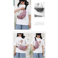Fashion Oxford Cloth Waist Bag 7 Colors Purse Waist Packs Multifunctional Multi-compartment Mobile Phone Bag Unisex