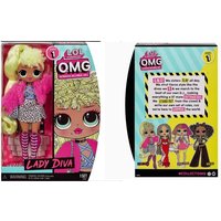 L. O.L. SURPRISE! OMG Fashion Doll Long Hair Dress Up Big Sister Exquisite Girl Gift Box Set Fashion Toy Birthday Gift