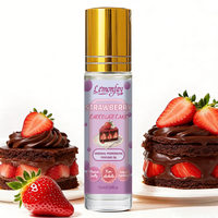Lemonfay Strawberry Chocolate Cake Pheromone Perfume Oil | Non-Alcoholic Portable Roll-On | Long Lasting Sweet Scent 15ml