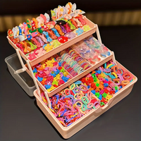 555 pieces/set, colorful butterfly hair clips for girls, stylish and sweet hairstyles, hair accessories.-NO BOX