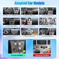 Android 15 7-Zoll-Auto-Multimedia-GPS-Navigationsradio-Stereoanlage 4+64G für Opel Astra 2004-2009, Antara 2006-2011, Vectra 2003-2008 und mehr, Quad-Core-Autoplayer mit Carplay, Android Auto, SWC,