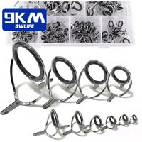Rod Repair Guides Kit Stainless Steel Fishing Rod Guides Freshwater Seawater Fishing Rod Building Guide Ceramic Rings 4mm~38mm