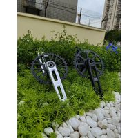 AliExpress EVOSID Ultralight Road Bike Crank 160/165/170mm Gravel Bicycle Crankset 8S 9-12S Folding Bike Intregated Crank Chainring 40T-50T