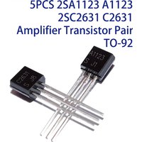 5PCS 2SA1123 A1123 2SC2631 C2631 Amplifier Transistor Pair TO-92