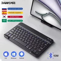 10 Inch Bluetooth Keyboard for Tablet iPad Keyboard and Mouse Kit for iPad Xiaomi Samsung Huawei Lenovo For Android iOS Windows