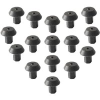 Black Gas Range Rubber Feet WB02T10461 Burner Grate Foot Compatible Gas Stove Replacement Parts Kitchen Accessories Burner Foot
