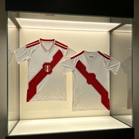 2026 Summer New Hot Copa America Peru National Team Print T-shirt Breathable Football Jersey Outdoor Sports Top Family Kids Tees