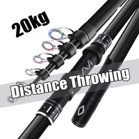 2.1M 2.7M 3.6M 4.2M 4.5M Surf Rod Spinning Telescopic Saltwater Freshwater Power Throwing Carbon Baitcasting rod Fishing Rod