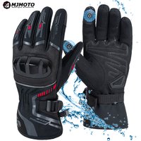 Winter-Motorradhandschuhe für Männer und Frauen, wasserdicht, warm, kaltes Wetter, Reithandschuhe, Touchscreen für ATV, UTV, Straßenrennen, Schneemobil