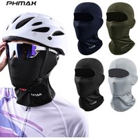 PHMAX Summer Ice Silk Motorcycle Face Mask Unisex Windproof Sun Protection Motorcycle Bicycle Helmet Liner Headwear Gaiter