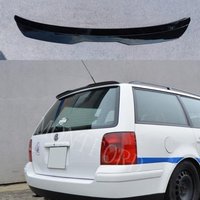 Rear Roof Lip Spoiler For VW PASSAT B5 ESTATE ABS Plastic Gloss Black Car Tail Wing Universal Spoiler Wing