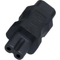 IEC320 2 Pin C8 to C7 Power Adapter Male to Female Waterproof Connector