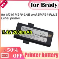 M210 Type-C Charging Large Capacity 2600mAh/19.24Wh for Brady Printer M210 M210-LAB and BMP21-PLUS