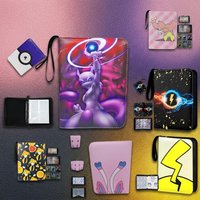 Bandai Pokemon Binder 400 Cards Album Pokemon Verzamelmap Trading Card Binder 4 Pocket Collection Book Gift