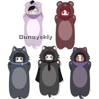 70cm Pillow Muzan Kokushibo Shinazugawa Kaigaku Doll Attribute Cosplay Plush Cotton Long Hugging Pillows Christmas Cute Gifts