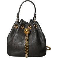 New Vintage Fashion Chain Bag Genuine Leather Multi-Way Bucket Bag for Women Compact Stylish Crossbody Purse