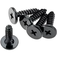 5pcs Car Front & Rear Bumper Phillips Flat Head Tapping Screws 90103-TA0-000 for Honda Accord CR-V CR-Z HR-V Civic Fit Crosstour