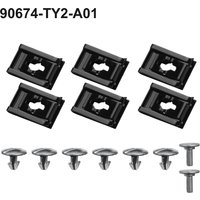 14Pcs Lower Engine Cover Pin Screw For Honda For CRV For Civic 90674-TY2-A01 Car Accessories
