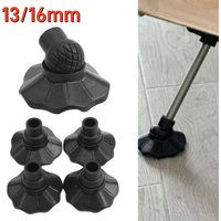 4pcs Outdoor Camping Chair Foot For Pads Chair Leg Mat Non-slip Anti-trap Covers Folding Chair Anti Slip Footrest 13/16mm