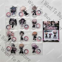 Anime Danganronpa Mioda Ibuki Mikan Tsumiki Yasuhiro Taeko Togami Byakuya Cosplay Cartoon Stand Figure Acrylic Standing Sign