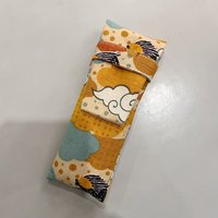 Pencil Case Portable Pen Bag Protective Sleeve Storage Fleece Lining Fresh Double Pen Pack