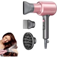Multi Style Hair Dryer With Comb and Diffuser 3 in 1 Professional Styler Volumizer for Home Salon Use ADVANCED IONIC CARE Built