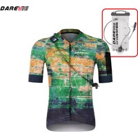 AliExpress DAREVIE Man Cycling Maillot Quickly Dry Anti Slip Pro Level Cycling Jersey Hydration Pack Soft 4 Pocket Cycling Jersey Man