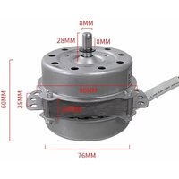 Cylinder tower fan motor Electric fan accessories Bladeless air conditioner fan Floor type silent motor Household 40W motor