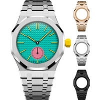 Luxury Stainless Steel Case+Stainless Steel Strap For For Swatch X AP Royal POP Pocket Changer To Wristwatch image 4