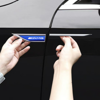 Car Door Side Fender Blade Logo Emblem Badge Decal Sticker For Mercedes Benz AMG W205 W204 W203 W212 W211 W213 W210 W164