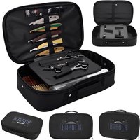 Portable Large-Capacity Hair Cutting Tool Storage Bag, Organizer for Hair Styling Tools, Comb & Scissors Storage Bag for Travel