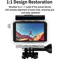 Waterproof Dive Housing for DJI Action 3/4/5 Pro, Fully Sealed, 50m Waterproof