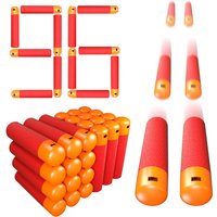 36PCS Mega Dart Refill Pack 9.5cm Compatible with Nerf Mega Guns Universal Mega Pack Refill Bullets for N-Strike Mega Series