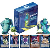 Disney Genuine Monsters Inc Series Game Cards Anime Characters Peripheral Battle Cards Collectible Toys Children's Holiday Gifts