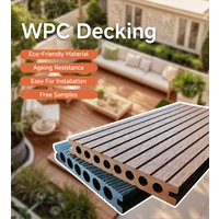 Selin Outdoor Waterproof Interlock WPC Composite Patio Tile Wood Floor for Terrace Parquet Deck Tile Plastic Decking