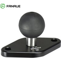 FANAUE 1 Zoll Kugelkopf-Adapter Diamant-Halterungsbasis Handyhalter Kompatibel mit Doppelgelenkarm für RAM-Halterungen