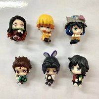 New In Stock Demon Slayer Data Cable Protective Cover Blind Box Data Cable Head Protection Device Decorative Item Festival Gift