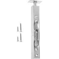 1 Set Stainless Steel Black Brushed Flush Bolt Door Lock for Sliding French Double Door Security Latch Bolt Locks for Doors