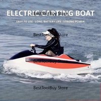 Electric Watercraft, 52km/h Dual-Speed Motorized Jet Ski for 2 Adults, 150kg Load & 90min Runtime for Water Sports & Skiing