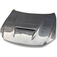 Car-styling MPS Style Carbon Fiber Hood For Mazda 3 Axela BM 2014-2017 Tuning Bonnet Kit Part Glossy Front Engine Cover Trim