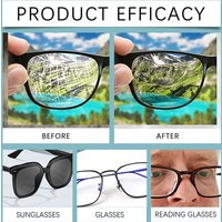 New Eyeglass Scratch Repair Cream-Eyeglass Lens Frame Scratch Polish Lens Scratch Polishing Buffing Suitable for All Eyeglasses