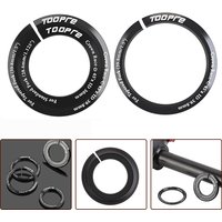 1.5in Bicycle Fork Tapered Straight Tube 29.9mm 39.7mm Conversion Steerer Crown Fork Headtube Adapter Reducer Base Ring Spacer