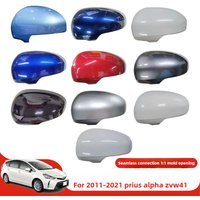 Suitable for Toyota Prius Alpha ZVW40 2011-2021 rearview mirror shell left and right replacement car decoration