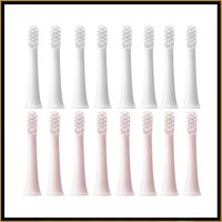 For XIAOMI MIJIA T100 Replacement Brush Heads Sonic Electric Toothbrush Vacuum DuPont Soft Bristle Suitable Nozzles 8PCS