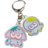 Game Splatoon 3 Squid Keychain Acrylic Keyrings Pendant Prop Accessories Gift