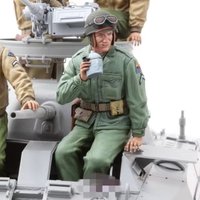 1/16 resin soldier model GK - US Army M8 crew - unassembled and unpainted DIY kit - 1242