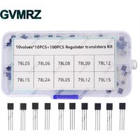 10Values 100PCS Regulator Transistors to-92 kit 78l05 78l06 78l08 78l09 78l12 78l15 78l24 79l05 TO92 With box
