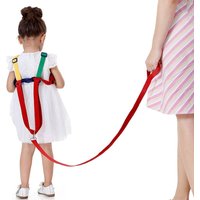 Summer Breathable Baby Learning To Walk Traction Belt Children's Anti-lost Traction Rope Toddler Vest Type Safety Auxiliary Belt